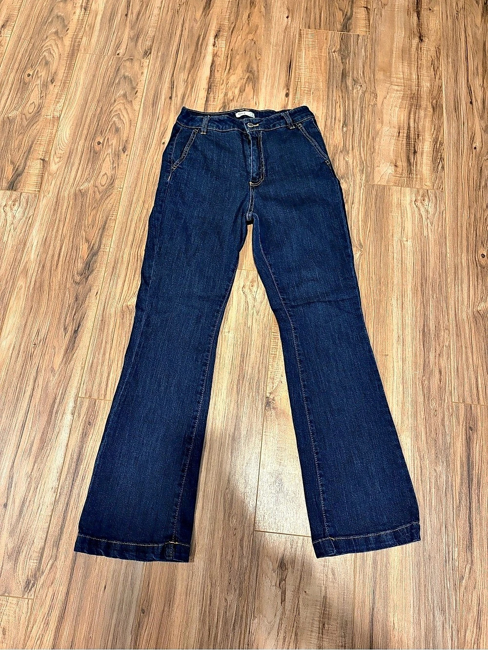 OAT New York Boot Cut Jeans in Blue Waist 28 Like New